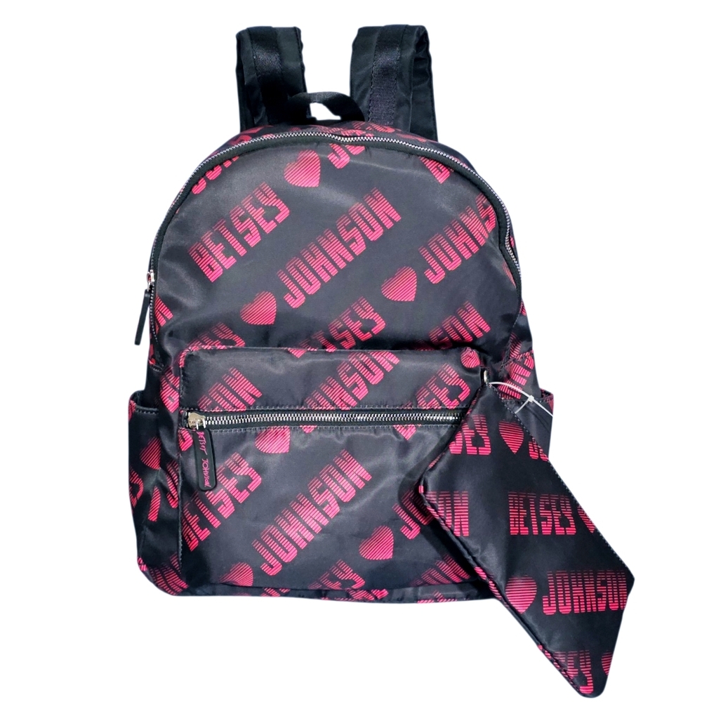 Betsey Johnson Sporty Logo Backpack